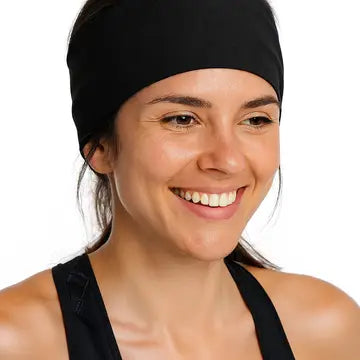 Solid Elastic Yoga Sports Headband